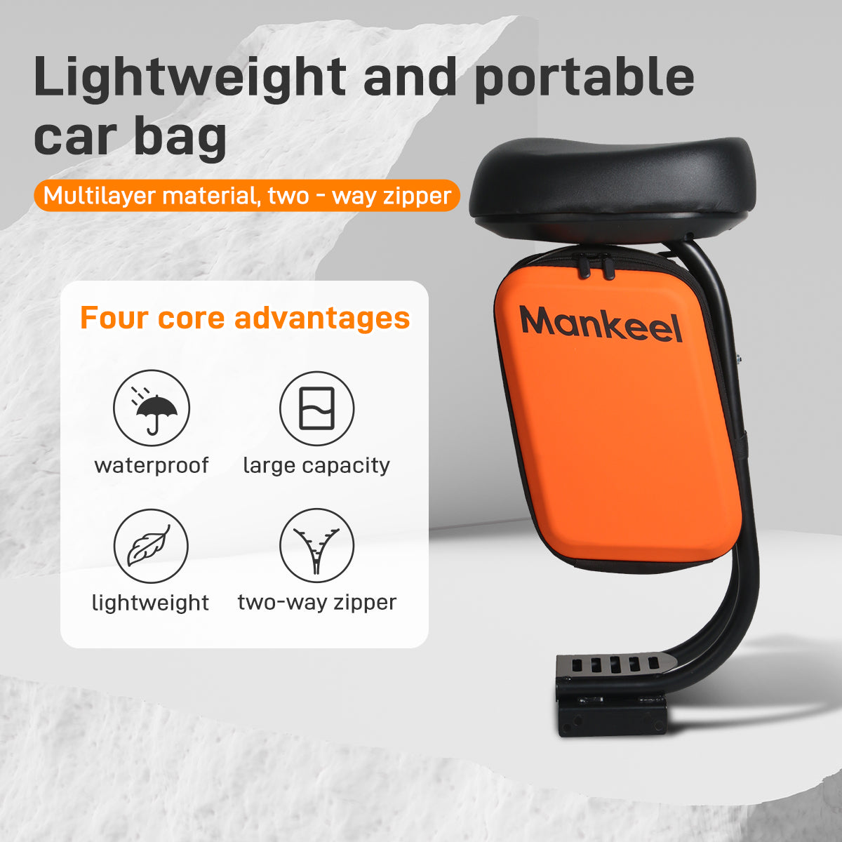 Mankeel Seat Bag for Most Electric Scooter